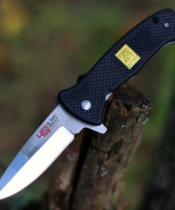 Al Mar 40th Anniversary Collection AMK9202, 3.6" D2 Steel Plain Blade, FRN Handle