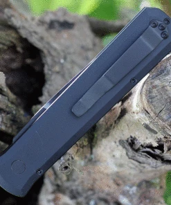 Pro-Tech Godfather Operator Automatic - Blk Alum. (4" 154CM Blk) Tritium Button 921-OP -Knifeworks Sales Store 921 Operator.2 14486.1625587696