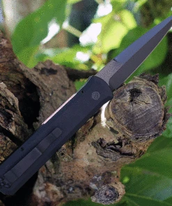 Pro-Tech Godfather Operator Automatic - Blk Alum. (4" 154CM Blk) Tritium Button 921-OP -Knifeworks Sales Store 921 Operator 07534.1625587696