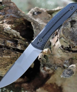 WE Knife Co. Reazio 921A, 4.15" CPM-20CV Stonewashed Blade, Twill Carbon Fiber Handles