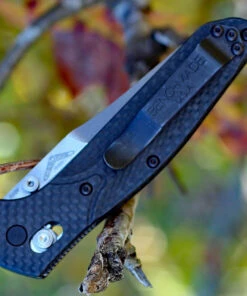 Benchmade Knives Benchmade Osborne 940-1 Axis Lock Osborne, 3.4 in CPM-S90V Blade, Carbon Fiber, Plain Edge -Knifeworks Sales Store 940 1.4 45219.1566586635