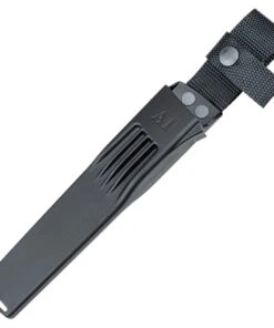 Fallkniven A1 Survival Knife - Black Kraton (6.3" Satin) Black Zytel -Knifeworks Sales Store A1 sheath 93566.1627504966