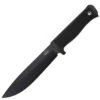 Fallkniven A1 Survival Knife, Black Teflon Coated Laminated VG10 Blade