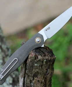 GiantMouse Ace Sonoma V2 - Green Micarta (3.4" Elmax Stonewash) 7 GiantMouse Ace Sonoma V2 - Green Micarta (3.4" Elmax Stonewash) -Knifeworks Sales Store ACE SONOAM V2 GCM 36668.1639673045