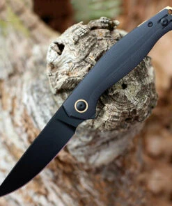 GiantMouse ACE Sonoma V2 Blackout - Blk G10 (3.4" Elmax Blk PVD)