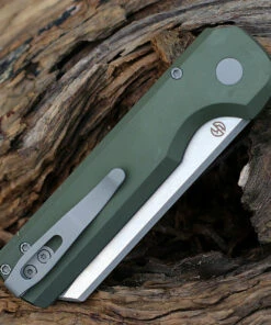 Arcform Slimfoot Automatic - OD Green Alum (3.1" 154CM Acidwash) ARC-070 -Knifeworks Sales Store AF36406.3 08197.1645634513
