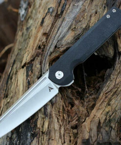 Arcform Slimfoot Folding - Ti / Black G10 (3.5" M390 Satin Sheepsfoot)