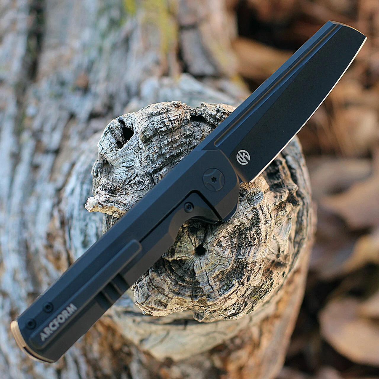 Arcform Darcform Slimfoot Folding - Blk Ti / Blk G10 (3.5" M390 Blk) 2 Arcform Darcform Slimfoot Folding - Blk Ti / Blk G10 (3.5" M390 Blk) - Image 2