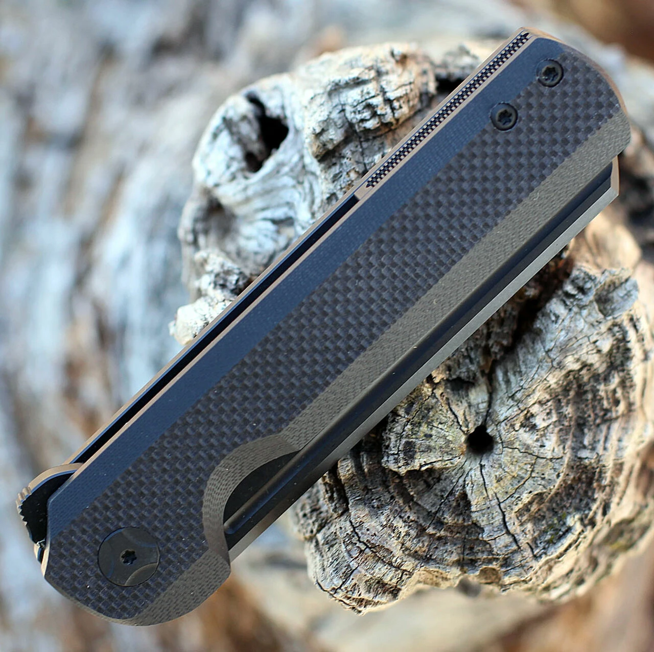 Arcform Darcform Slimfoot Folding - Blk Ti / Blk G10 (3.5" M390 Blk) 3 Arcform Darcform Slimfoot Folding - Blk Ti / Blk G10 (3.5" M390 Blk) - Image 3