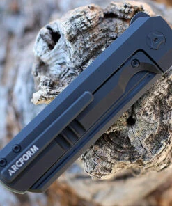 Arcform Darcform Slimfoot Folding - Blk Ti / Green G10 (3.5" M390 Blk) -Knifeworks Sales Store AF45160.2 49648.1646165273