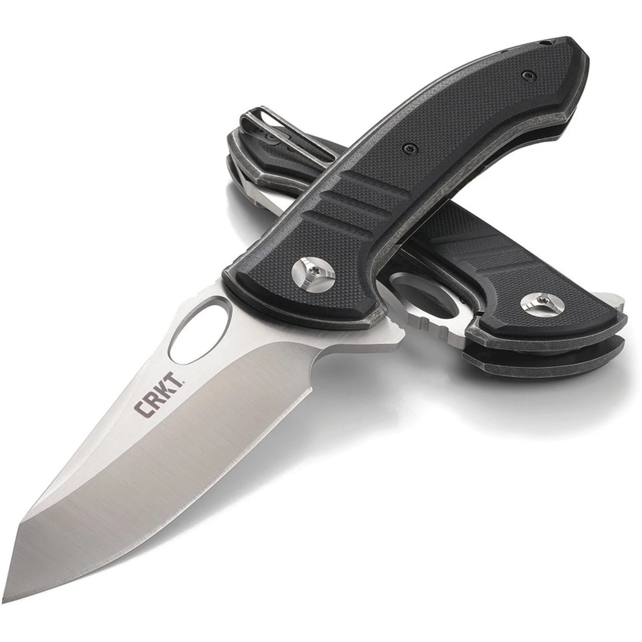 CRKT Avant-Tac Linerlock CR5820, 3.628" 8Cr13MoV Plain Blade, Black G10 Handle 3 CRKT Avant-Tac Linerlock CR5820, 3.628" 8Cr13MoV Plain Blade, Black G10 Handle - Image 3