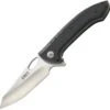 CRKT Avant-Tac Linerlock CR5820, 3.628" 8Cr13MoV Plain Blade, Black G10 Handle