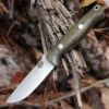 Bark River Knives Bravo EDC Green (3.37 Satin) 07027MGC