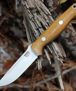 Bark River Knives Bravo EDC Natural (3.37 Satin) 07027MNC
