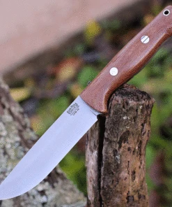 Bark River Knives Bark River Bravo 1.25 LT Rampless Natural Micarta (4.9" CPM-3V) 07-129M-NC