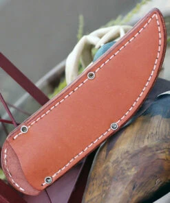 Bark River Knives Brokk BA10018MGC, 3.43" A2 Steel Satin Plain Blade, Green Canvas Micarta Handle -Knifeworks Sales Store BA10018MGC.4 34239.1581452345