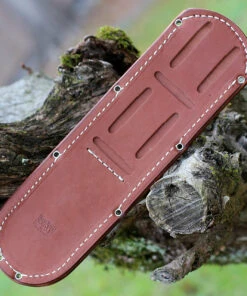 Bark River Knives Bark River Bravo 2 - Green Canvas Micarta (7" Satin A2) 07-211M-GC -Knifeworks Sales Store BA211 SHEATH 64838.1638564591