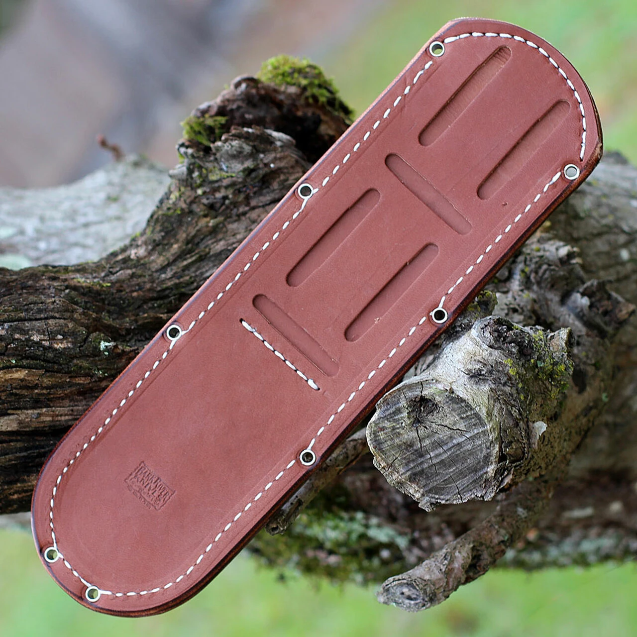 Bark River Knives Bark River Bravo 2 - Natural Canvas Micarta (7" Satin A2) 07-211M-NC 4 Bark River Knives Bark River Bravo 2 - Natural Canvas Micarta (7" Satin A2) 07-211M-NC - Image 4