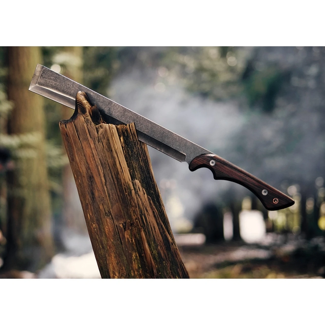 Barebones Living Woodsman Japanese Nata Tool, 12" 3CR13 SS Blade, Hard Wood Handle 1 Barebones Living Woodsman Japanese Nata Tool, 12" 3CR13 SS Blade, Hard Wood Handle