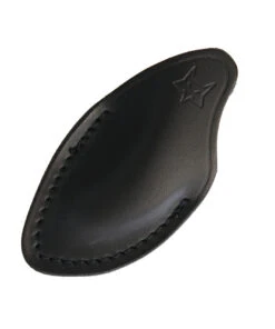 Bastinelli Creations BB Drago Friction Folder, 1.75" N690 Satin Plain Blade, Black FRN Handle, Black Leather Pouch -Knifeworks Sales Store BAS203B 1 90121.1620834209