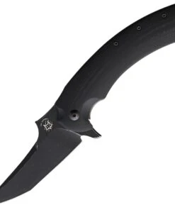 Bastinelli Creations Bastinelli Geco Flipper - Black G-10 (3.35" N690Co) FOX537BR