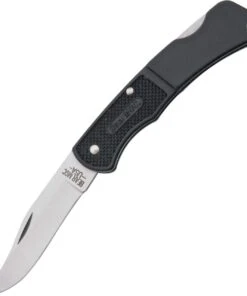 Bear and Son Bear & Son Lockback - Blk Zytel (2.75" Carbon Steel) 705