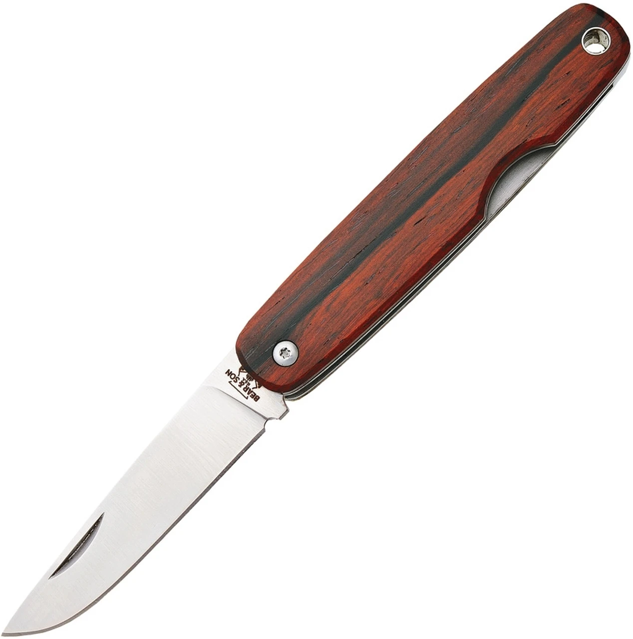 Bear and Son Bear & Son Slip Joint Executive Pen KNife CB79, 2 1/4" High Carbon Steel, Cocobolo Handle 1 Bear and Son Bear & Son Slip Joint Executive Pen KNife CB79, 2 1/4" High Carbon Steel, Cocobolo Handle