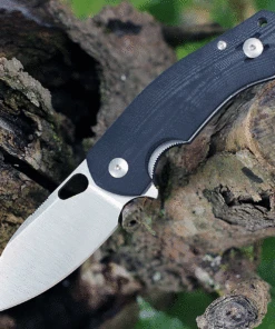 GiantMouse Ace Biblio 2.87" Satin Black G-10 BIBLIO-BLK-G10