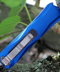 CobraTec Knives BLUKCDAGNS Blue King Cobra, 4" D2 Steel Blade Dagger, Anodized Aviation Aluminum Handle -Knifeworks Sales Store BLUKCDAGNS.4 23157.1592502248