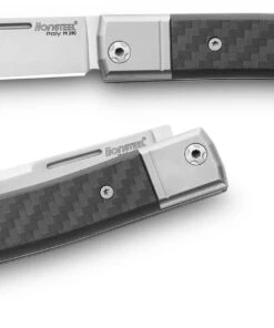 LionSteel Bestman BM2CF Slip Joint, 2.80" M390 Steel Drop Point Blade, Carbon Fiber Handle -Knifeworks Sales Store BM2 CF 47062.1589398323
