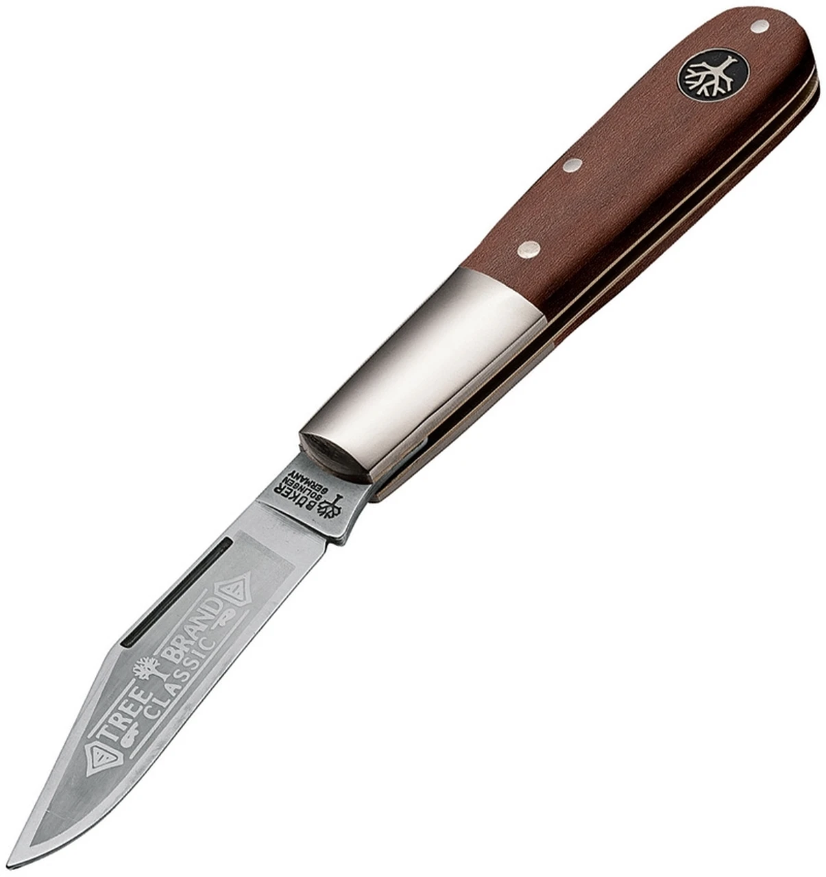 Boker Barlow Plumwood 100700, 2.56" C75 Carbon Steel, Plumwood Handle 1 Boker Barlow Plumwood 100700, 2.56" C75 Carbon Steel, Plumwood Handle