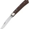 Boker Trapper Uno 112565, 3.07" 440C Steel, Desert Ironwood Handle