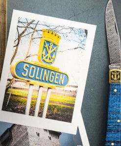 Boker Solingen Trapper Uno - 2021 Annual Damascus Collector's Knife - 1132021DAM -Knifeworks Sales Store BO1132021DAM 1 78212.1635006337