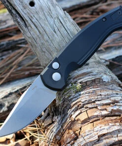 Boker Plus Karakurt Automatic - Blk Alum (3.1" 154CM Satin) 01BO363