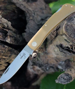 Boker Plus Rangebuster Jr. - Yellow Polymer (3 High Carbon Satin) 01Bo021