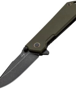 Boker Plus Kihon A/O - OD Green G-10 (3.38" D2 Blk) 01BO164