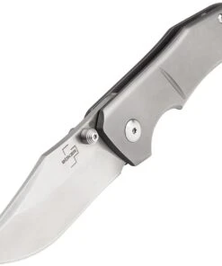 Boker Plus Jive Framelock - Gray Titanium (3" Satin D2) 01BO312