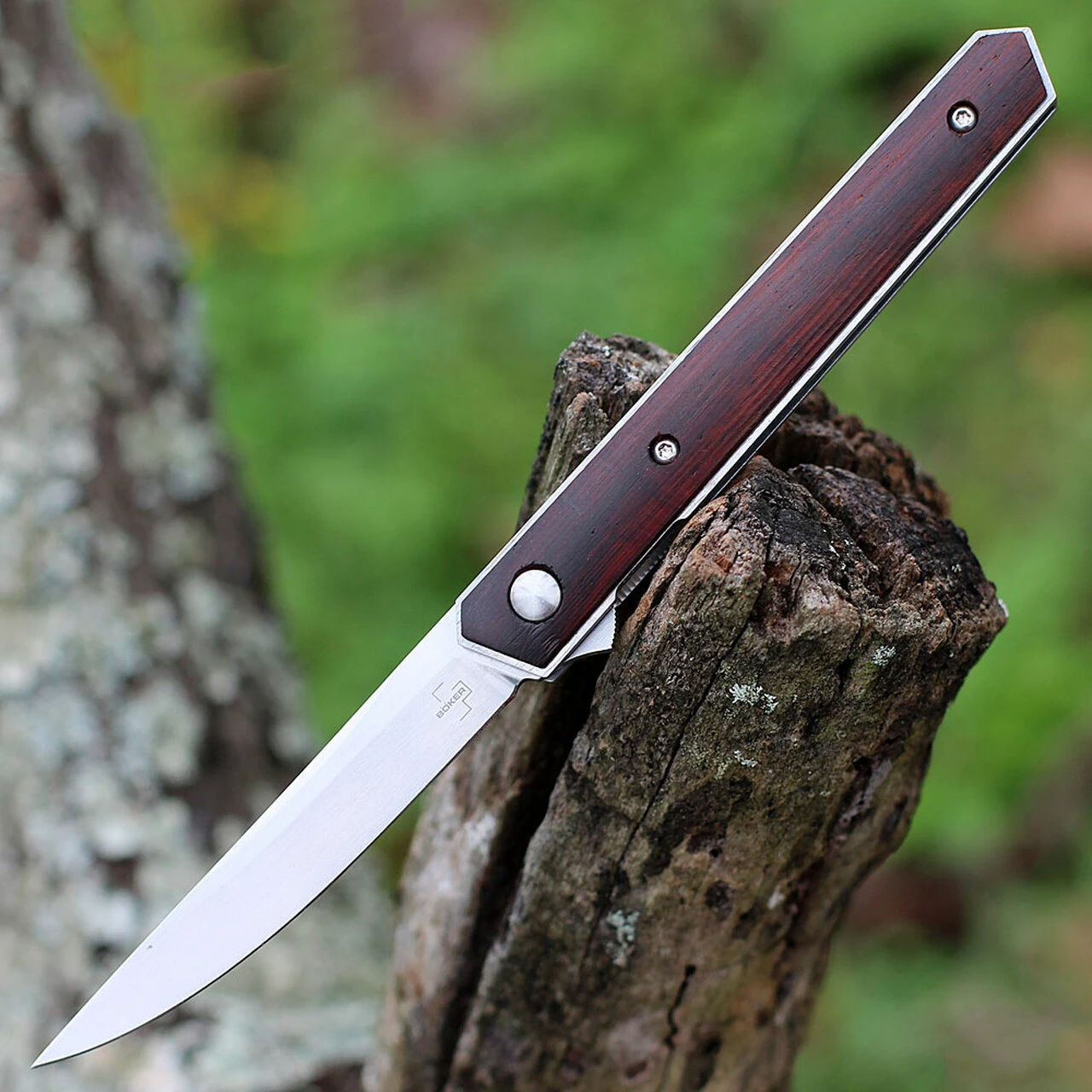 Boker Plus Kwaiken Air MINI - Cocobolo (3" Satin VG-10) 01BO325 1 Boker Plus Kwaiken Air MINI - Cocobolo (3" Satin VG-10) 01BO325