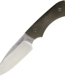 Bradford Guardian4 3D, 4.625" N690 Plain Blade, OD Green Micarta Handle
