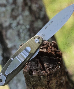 ESEE Knives BRK Churp by ESEE - Green Micarta (2.7" D2 Satin) BRKC1 -Knifeworks Sales Store BRKC1 92156.1629899291