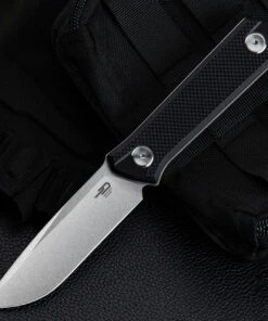 Bestech Hedron Fixed Blade Black G-10 (3.75" D2 SW) BFK02A