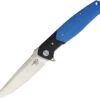 Bestech Knives G03D Swordfish, 4" D2 Plain Blade, Black & Blue G-10 Handle