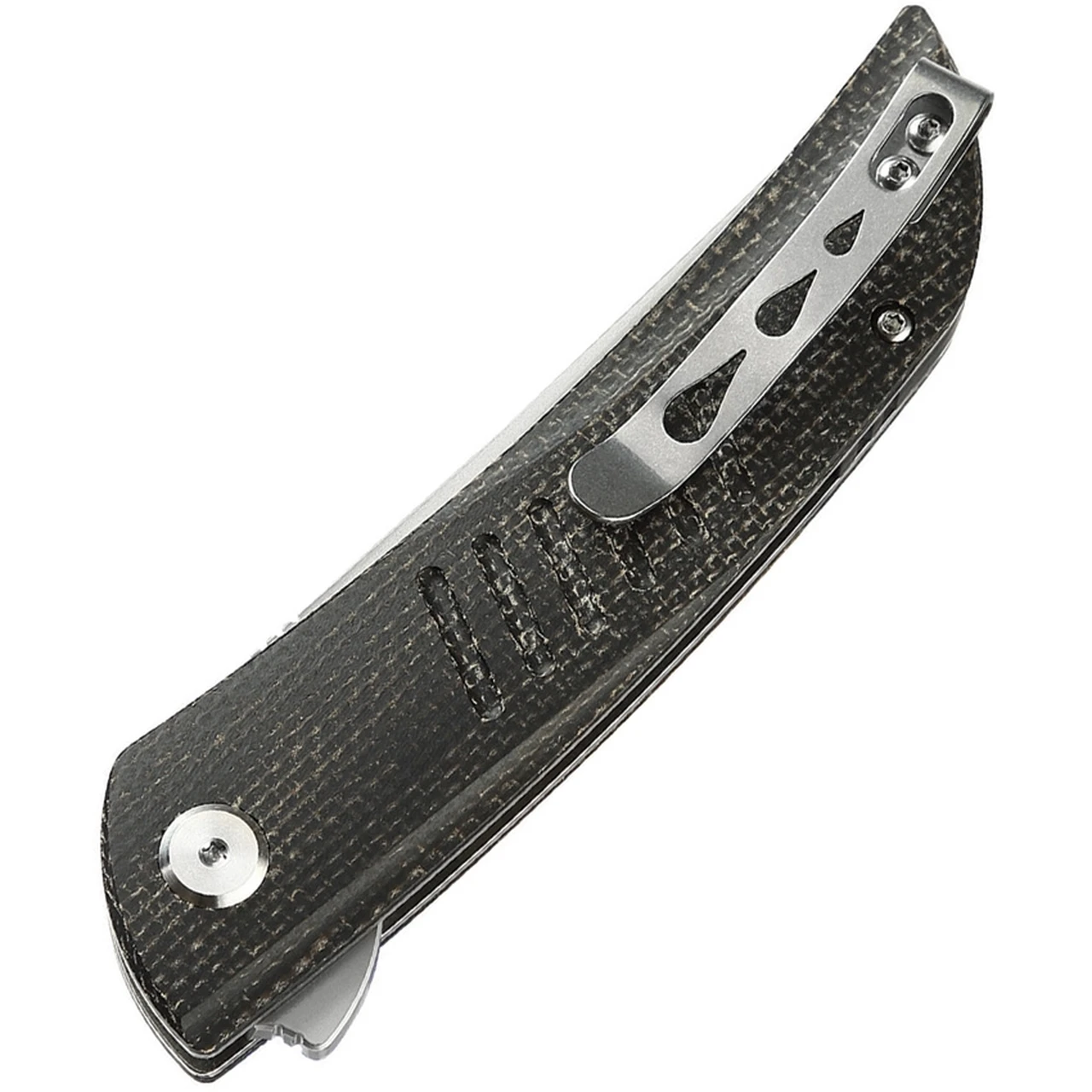 Bestech Swift Linerlock - Blk Micarta (3.5" D2 Satin) BG30B-1 2 Bestech Swift Linerlock - Blk Micarta (3.5" D2 Satin) BG30B-1 - Image 2