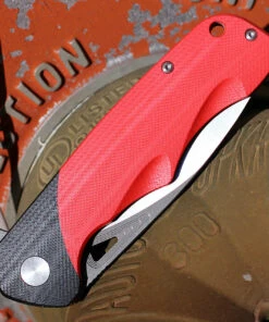 Bestech Airstream - Red / Blk G10 (3.9" D2 Two Tone Drop Point) BG47C 4 Bestech Airstream - Red / Blk G10 (3.9" D2 Two Tone Drop Point) BG47C -Knifeworks Sales Store BTKG47C.2 51522.1645038228