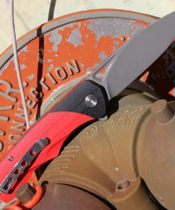 Bestech Airstream - Red / Blk G10 (3.9" D2 Gray Drop Point) BG47D -Knifeworks Sales Store BTKG47D 16406.1645041918