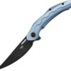 Bestech Marukka - Blue Ti (3.6" M390 Blk SW) BT2002B