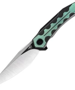 Bestech Knives Samari - Green Ti (3.82" Two Toned) BT2009C