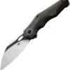 Bestech Knives Nogard Black & Red CF (3.38" M390 Two-Tone) BT2105D