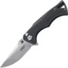 CRKT BT Fighter Button Lock CR5220, 2.856" 8Cr13MoV Plain Blade, Glass Reinforced Nylon Handle