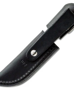 Buck Knives Woodsman Pro Fixed Blade 102GRS1, 4" CPM-S35VN Satin Plain Blade, Green Canvas Micarta Handle -Knifeworks Sales Store BU102GRS1 3 08427.1619723503